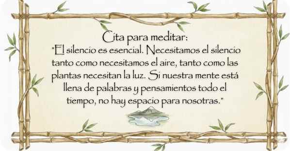 El refugio del silencio - Día 1 (01-01-26) 2 Frase del dia